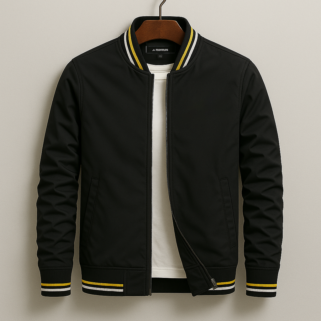 Gionetto | Men’s Bomber Jacket | Classic Casual Lightweight Style