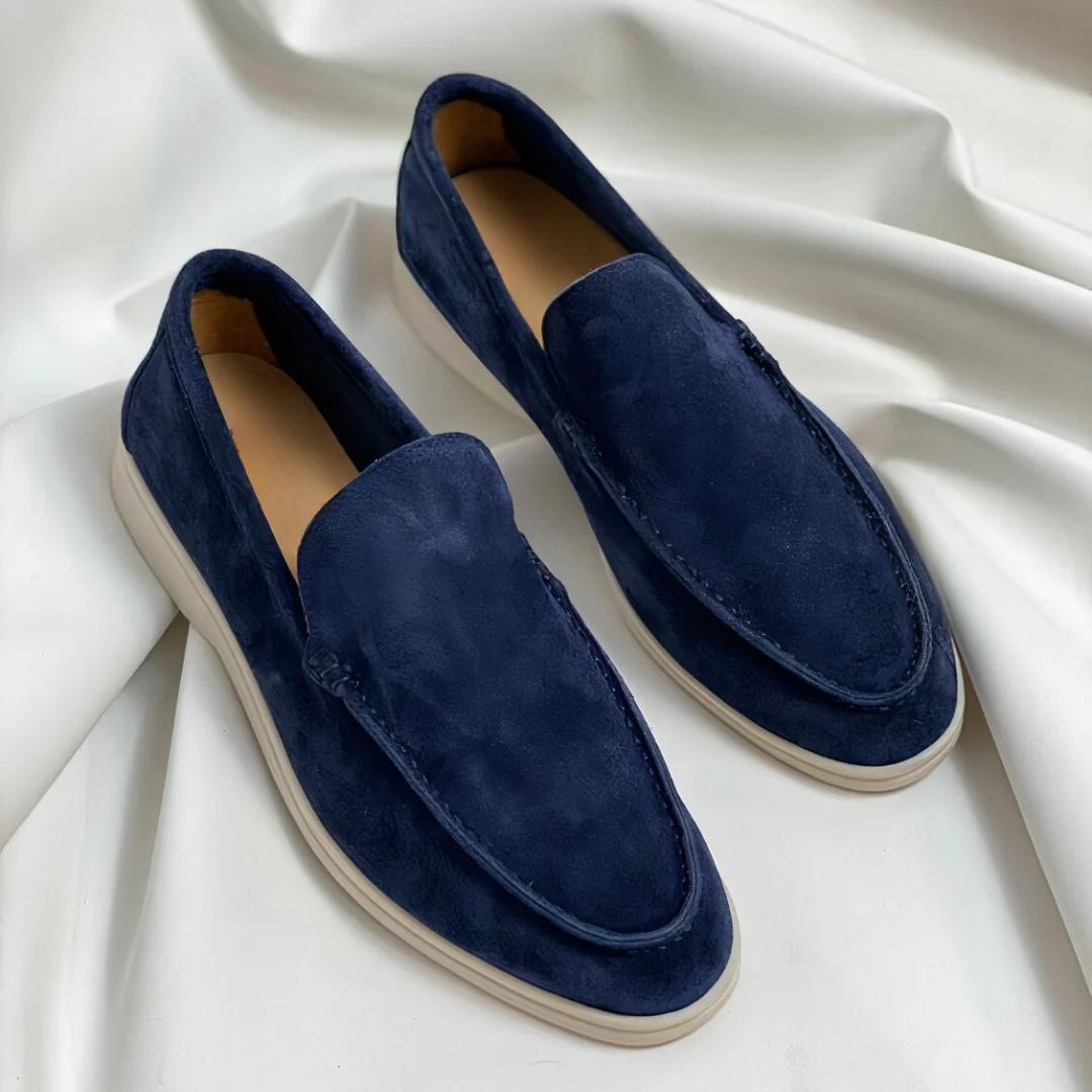 Gionetto | Lorenzo Suede Loafers – For effortless elegance and modern casual style