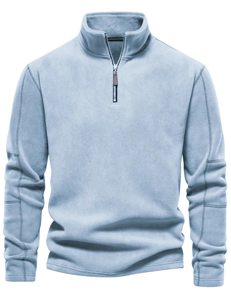 Gionetto | Ethan Fleece Half Zip – For a warm, casual and versatile winter look