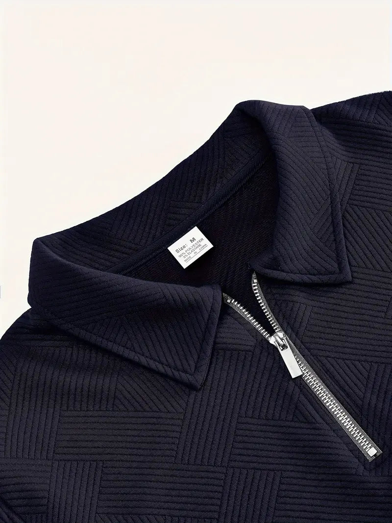 Gionetto | Lorenzo Half Zip Sweater – For a refined and modern casual look