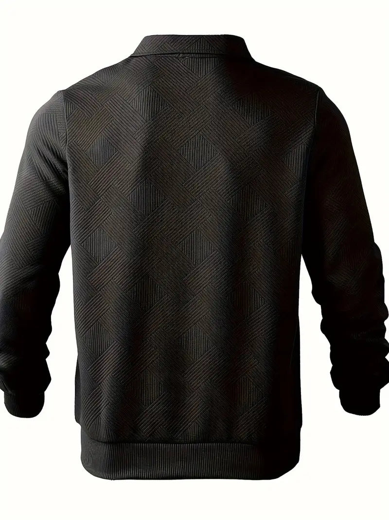 Lorenzo Half Zip Sweater – For a refined and modern casual look