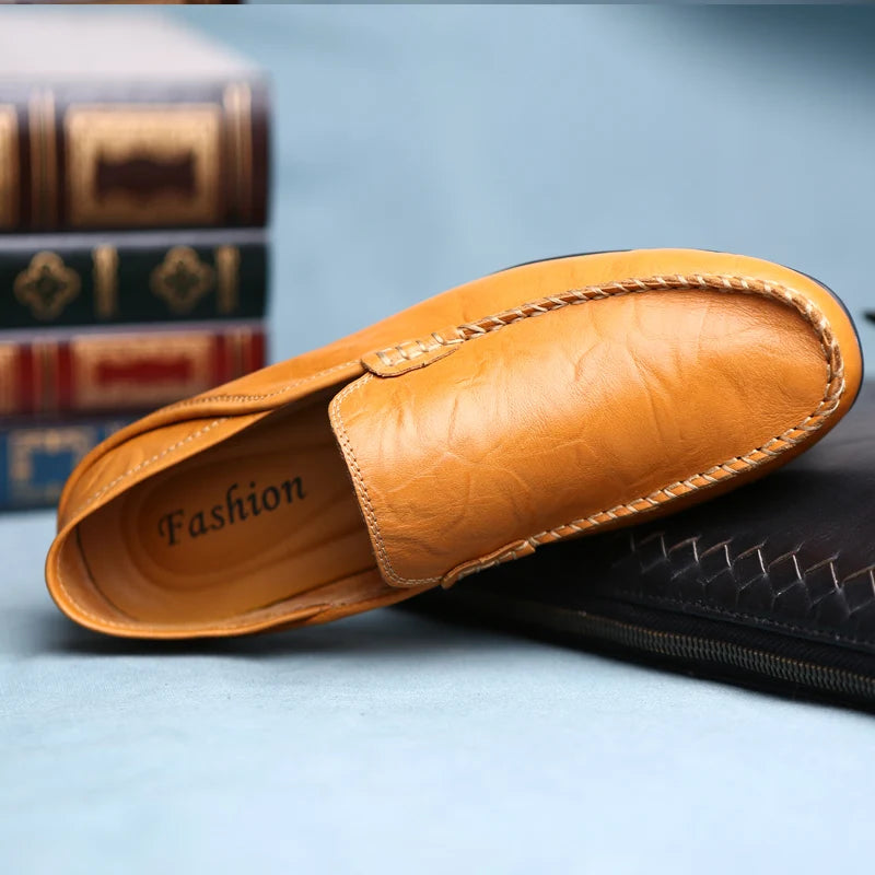 Gionetto | Timeless Italian Leather Loafers - Classic Men’s Shoe