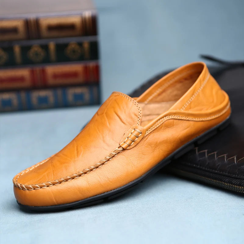Gionetto | Timeless Italian Leather Loafers - Classic Men’s Shoe