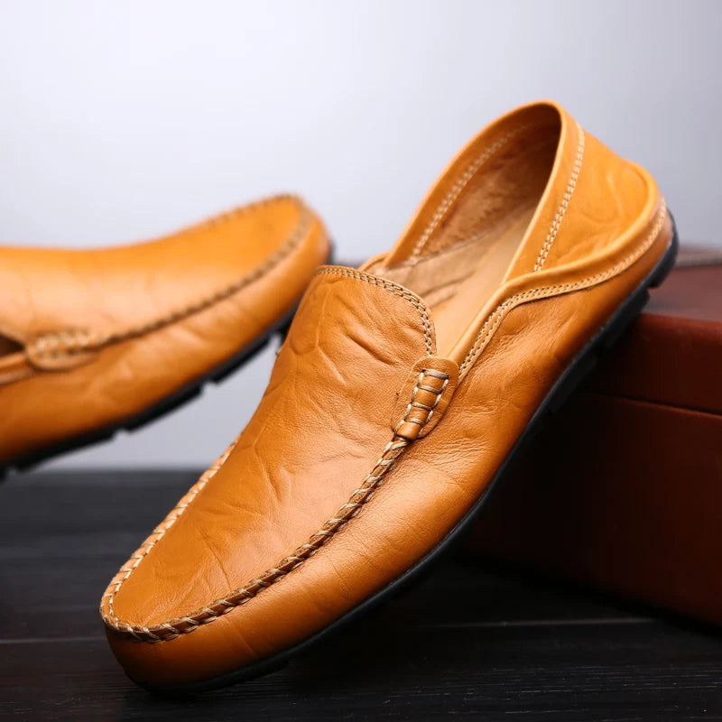 Gionetto | Timeless Italian Leather Loafers - Classic Men’s Shoe