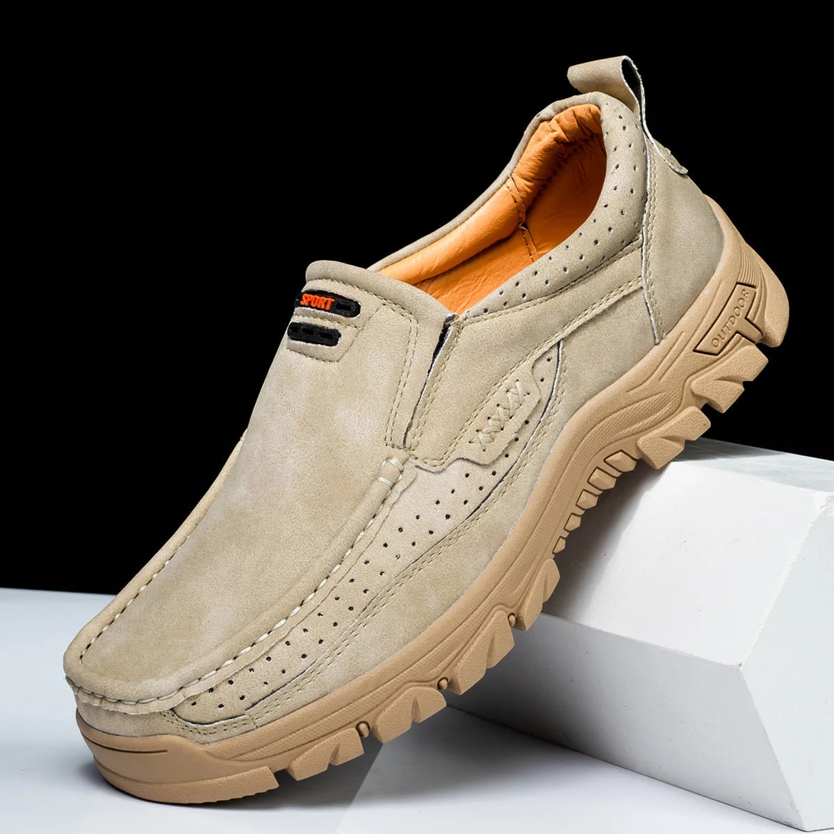 Gionetto | Men’s Casual Lightweight Breathable Loafer
