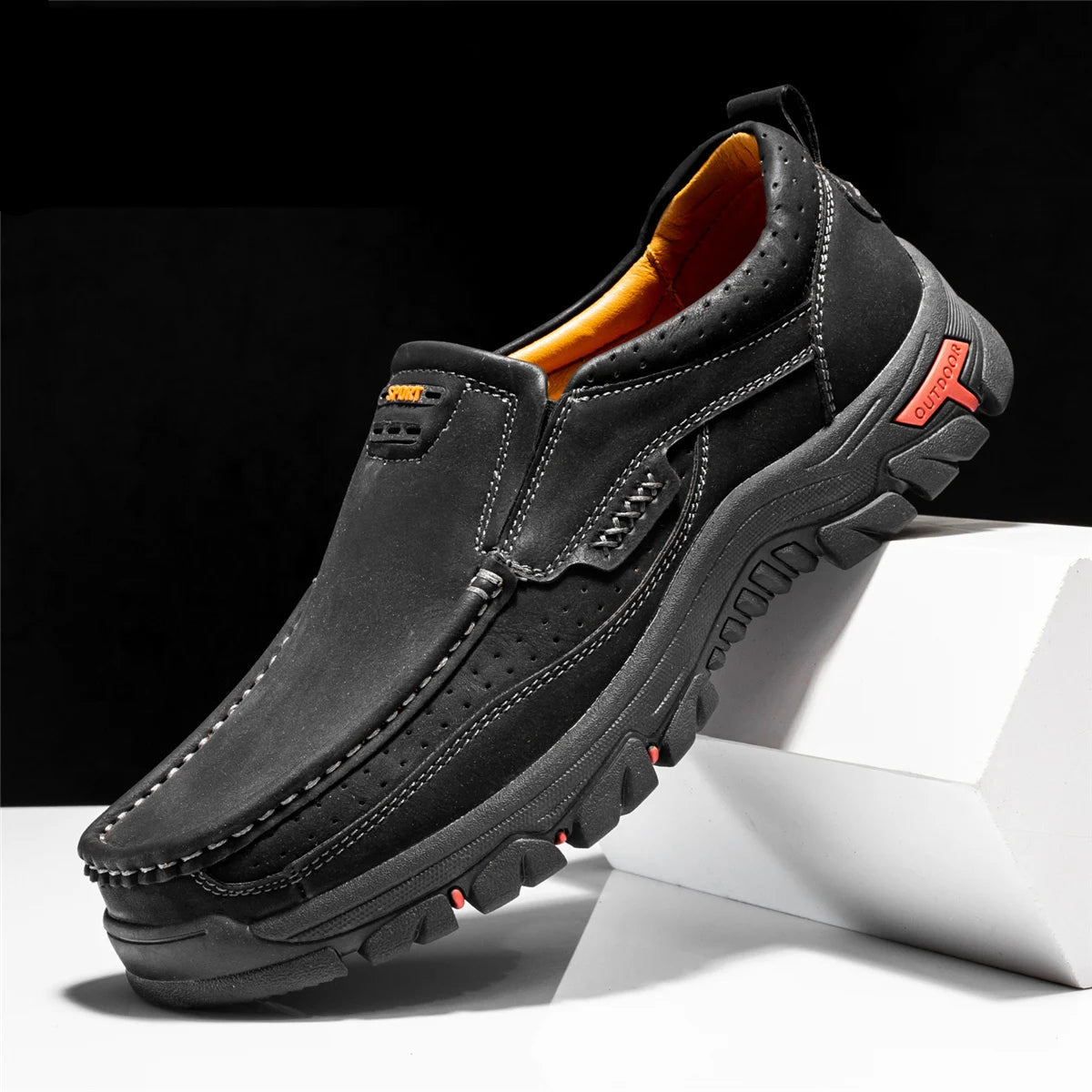 Gionetto | Men’s Casual Lightweight Breathable Loafer