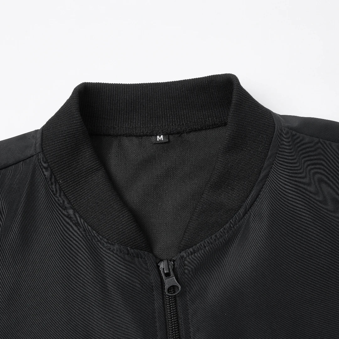 Gionetto | Men’s Bomber Jacket - Minimalist Casual Lightweight Style