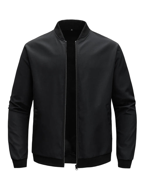Gionetto | Men’s Bomber Jacket - Minimalist Casual Lightweight Style