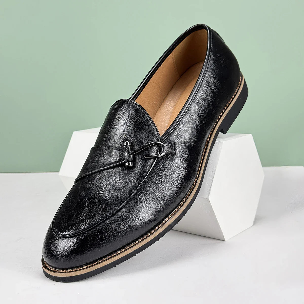 Gionetto | Leonardo Leather Loafers – For refined elegance and timeless sophistication