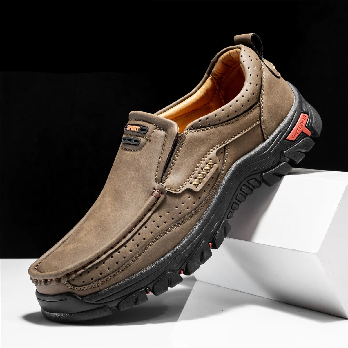 Gionetto | Men’s Casual Lightweight Breathable Loafer