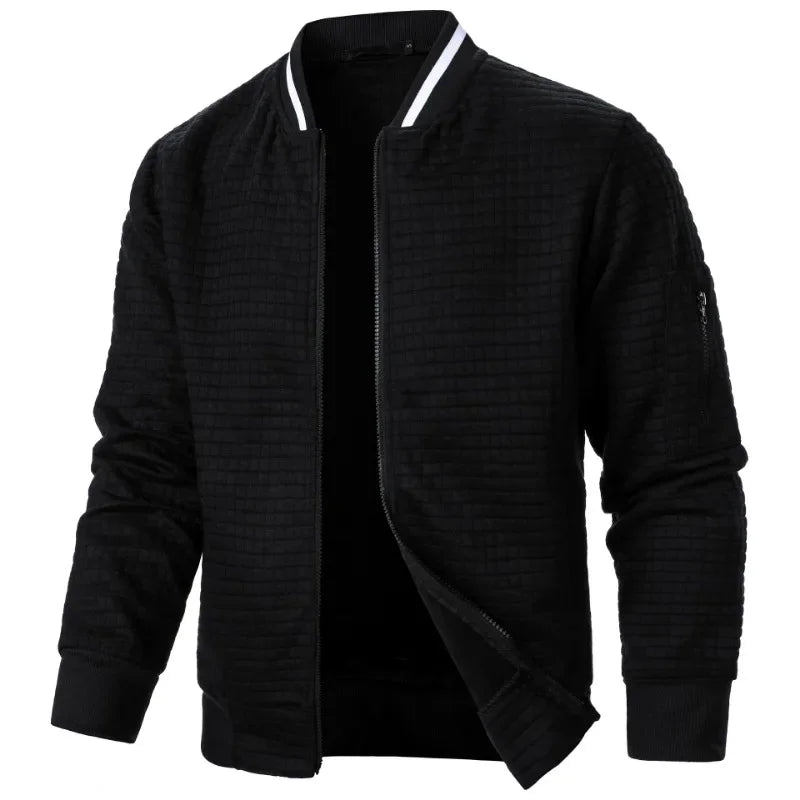 Gionetto | Men’s Bomber Jacket | Classic Casual Lightweight Style
