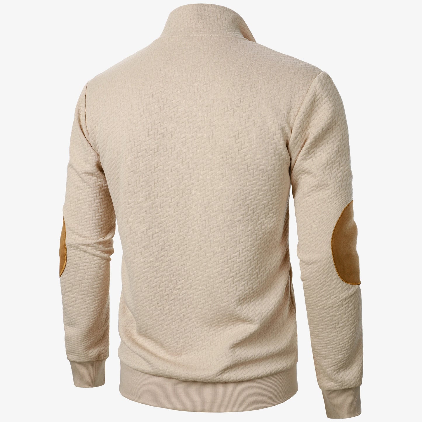 Gionetto | Men’s Premium Sweater with Elbow Patches | Timeless Elegance
