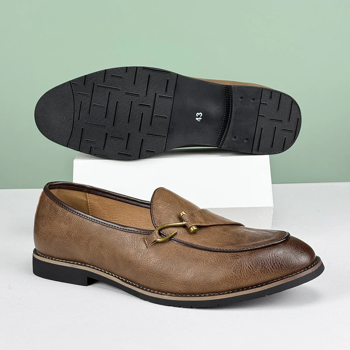 Gionetto | Leonardo Leather Loafers – For refined elegance and timeless sophistication
