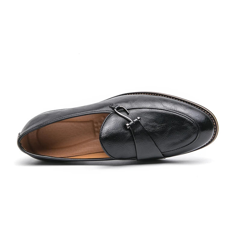 Gionetto | Leonardo Leather Loafers – For refined elegance and timeless sophistication