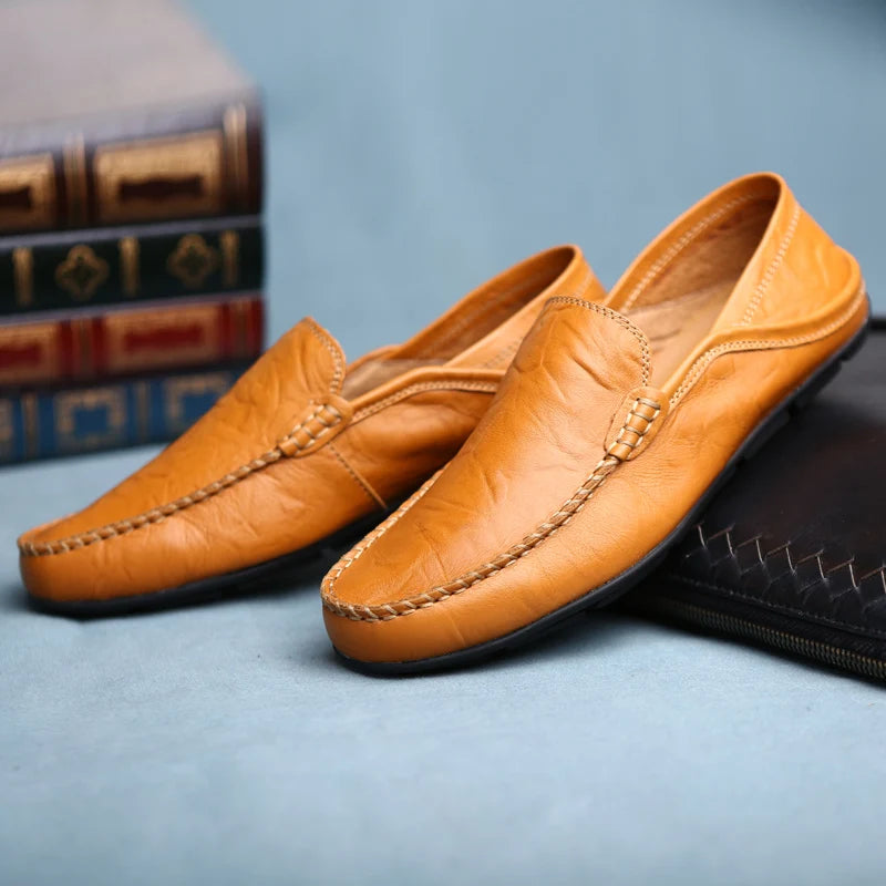 Gionetto | Timeless Italian Leather Loafers - Classic Men’s Shoe