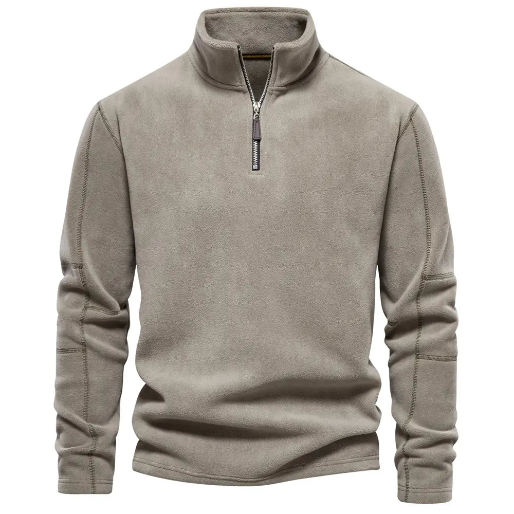 Gionetto | Ethan Fleece Half Zip – For a warm, casual and versatile winter look