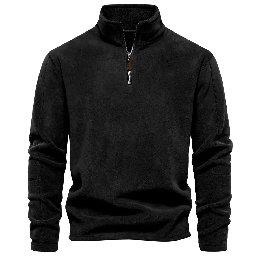 Gionetto | Ethan Fleece Half Zip – For a warm, casual and versatile winter look