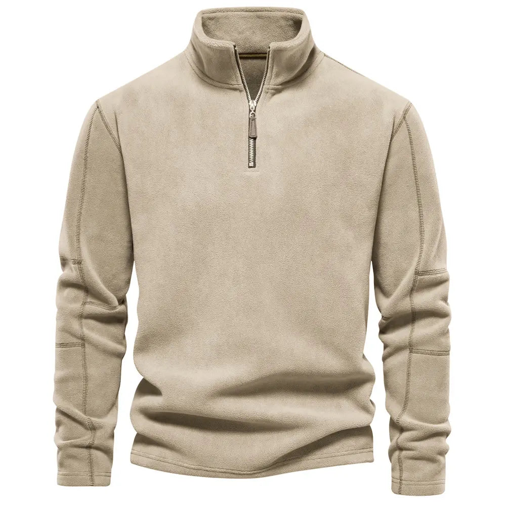 Gionetto | Ethan Fleece Half Zip – For a warm, casual and versatile winter look