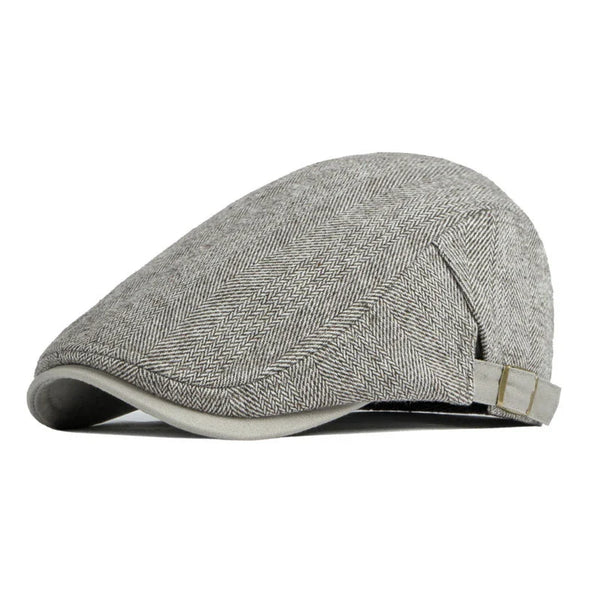 Gionetto | Italian Men’s Adjustable Wool Flat Cap