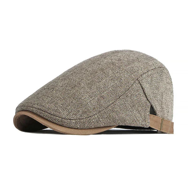 Gionetto | Italian Men’s Adjustable Wool Flat Cap
