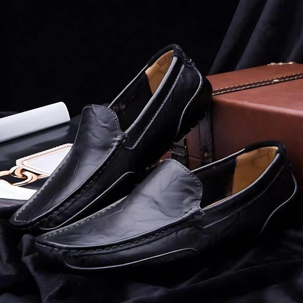 Gionetto | Timeless Italian Leather Loafers - Classic Men’s Shoe