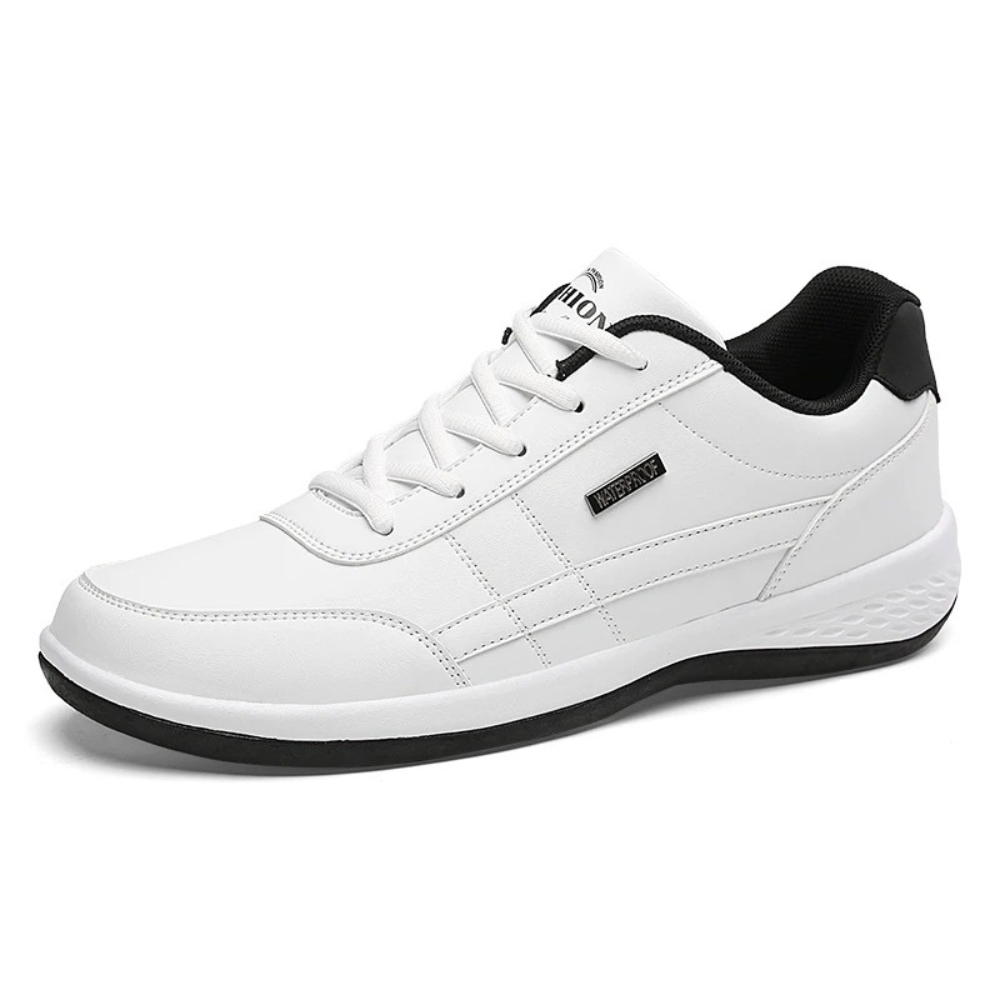 Gionetto | Men’s Orthopedic Leather Sneakers – For comfort and style in everyday wear