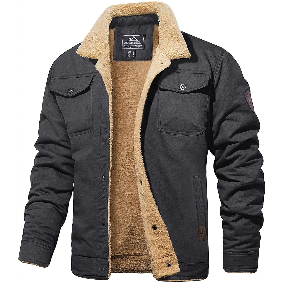 Gionetto | Alden Sherpa Trucker Jacket – For a warm and timeless winter style