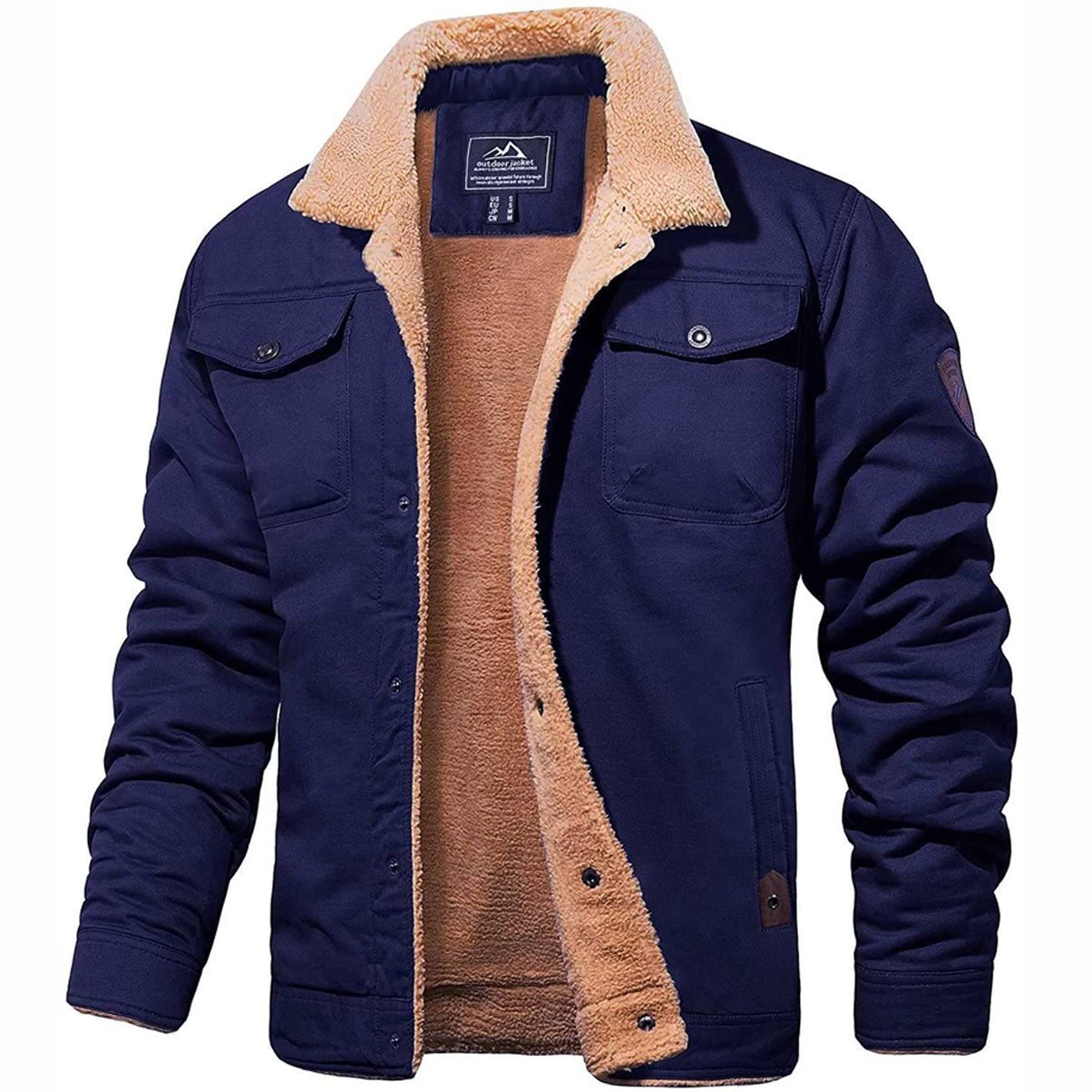 Gionetto | Alden Sherpa Trucker Jacket – For a warm and timeless winter style