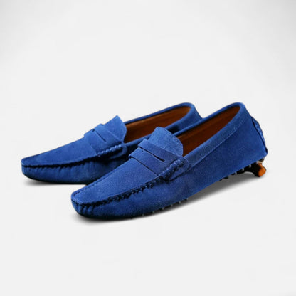 Gionetto | Men’s Leather Loafers – Lightweight Slip‑On Driving & Casual Loafers