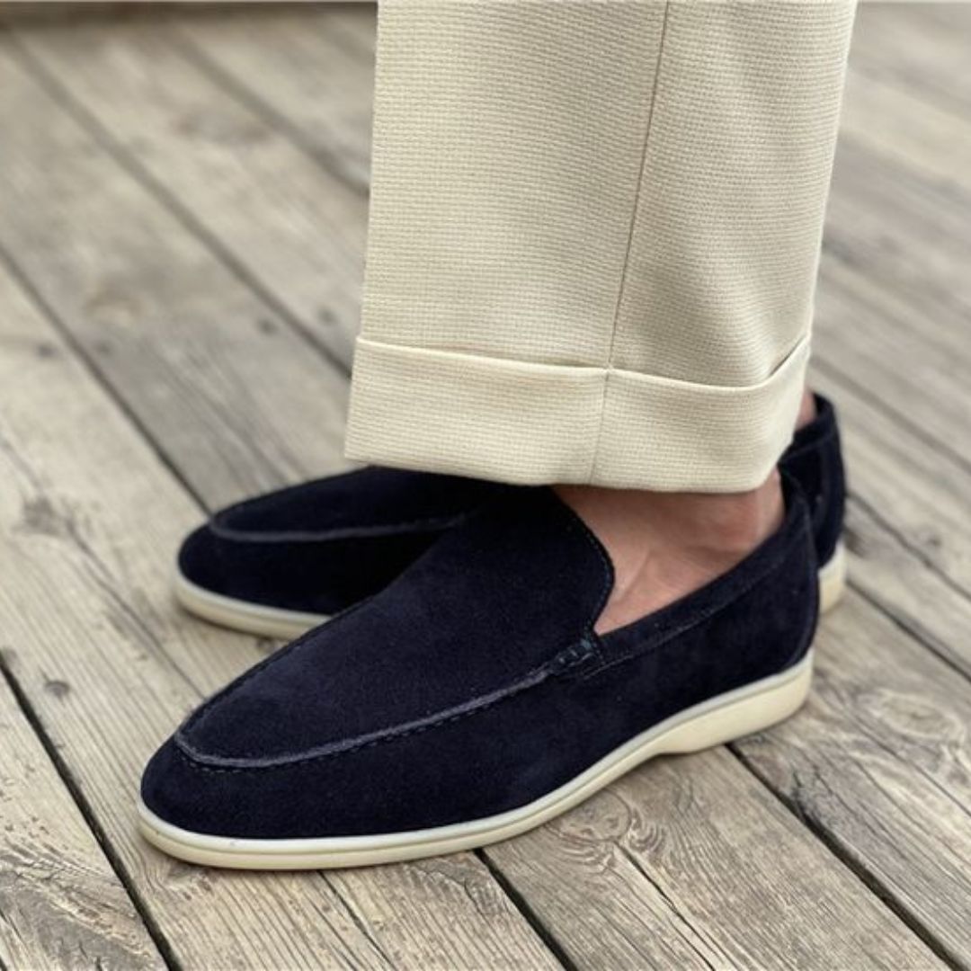 Gionetto | Lorenzo Suede Loafers – For effortless elegance and modern casual style