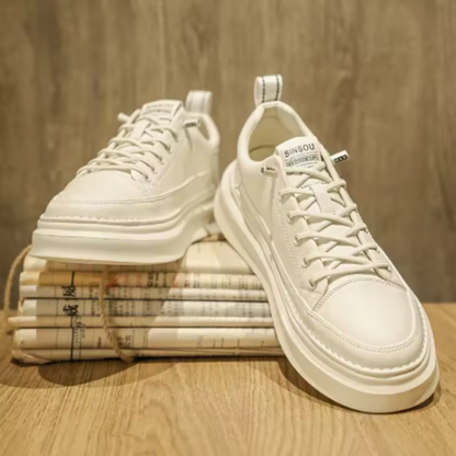 Gionetto | Marco Contrast Stitch Sneakers – For a bold and versatile casual look