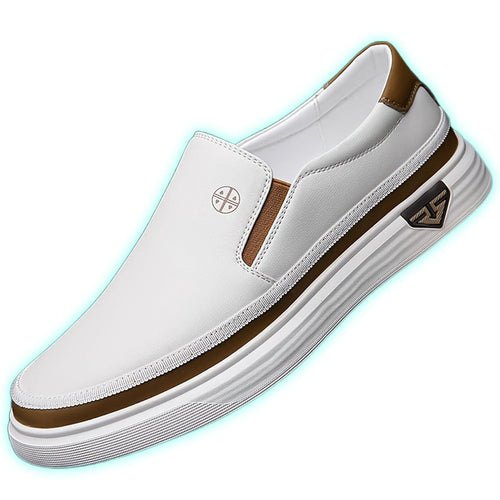 Gionetto | Julian Leather Slip-On Sneakers