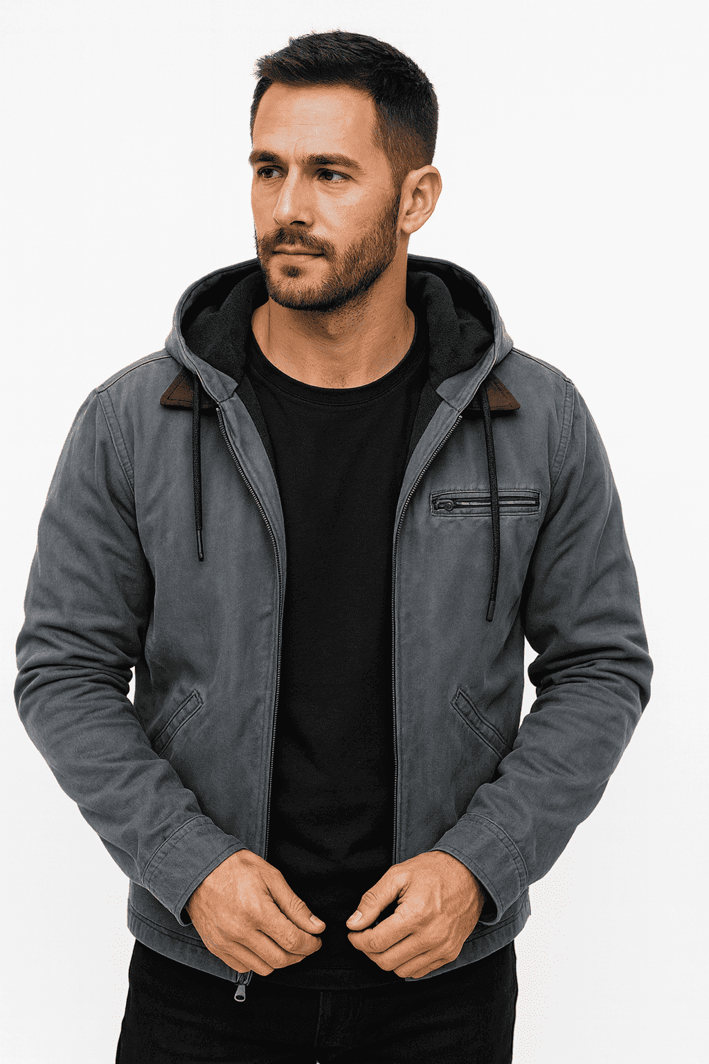 Gionetto | Mason Hooded Winter Jacket – For a warm and adventurous style