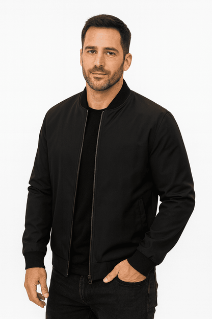 Gionetto | Adrian Minimalist Bomber Jacket – For a sleek and versatile everyday look