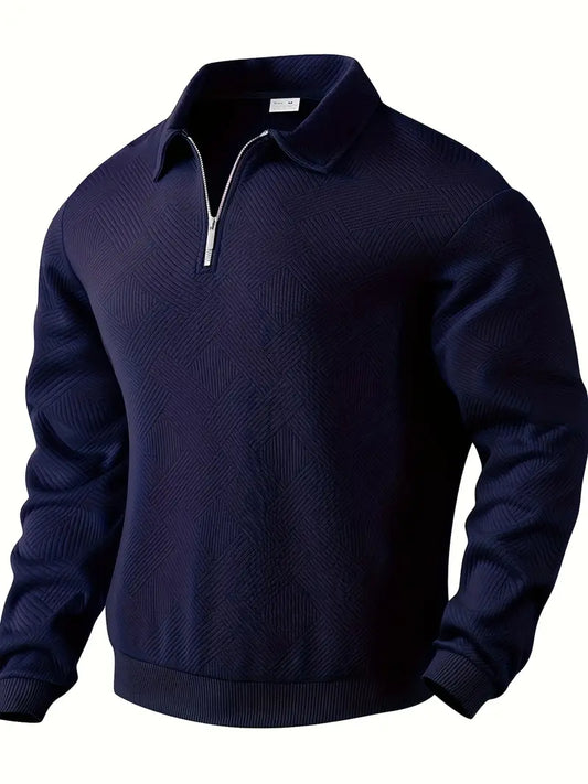 Gionetto | Lorenzo Half Zip Sweater – For a refined and modern casual look