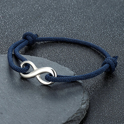 Infinity Rope Bracelet for Men