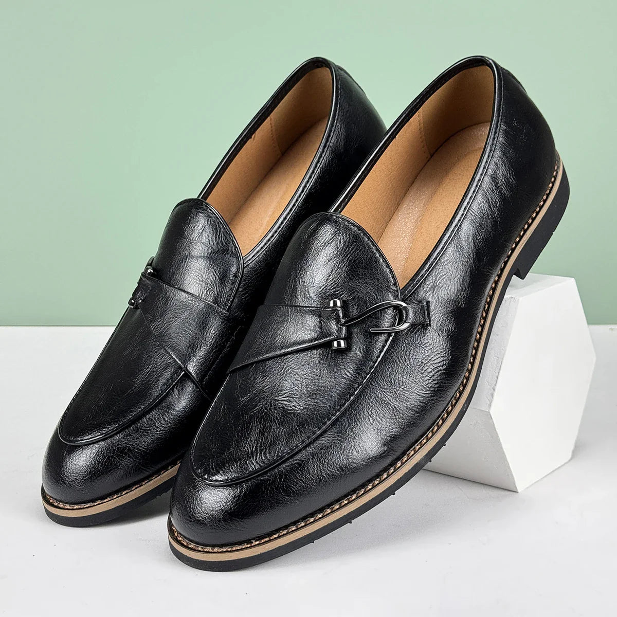 Gionetto | Leonardo Leather Loafers – For refined elegance and timeless sophistication