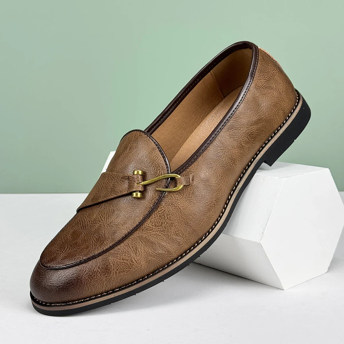 Gionetto | Leonardo Leather Loafers – For refined elegance and timeless sophistication