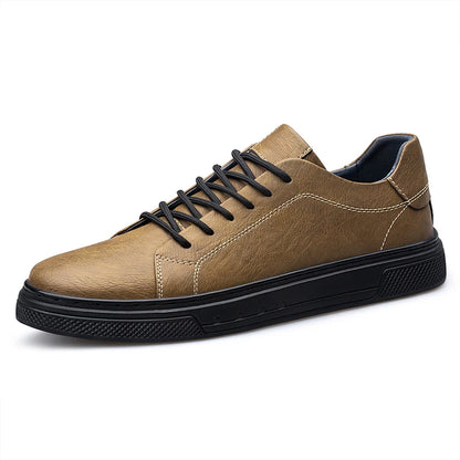 Gionetto | Enzo Black Leather Sneakers – For a sleek and timeless urban look