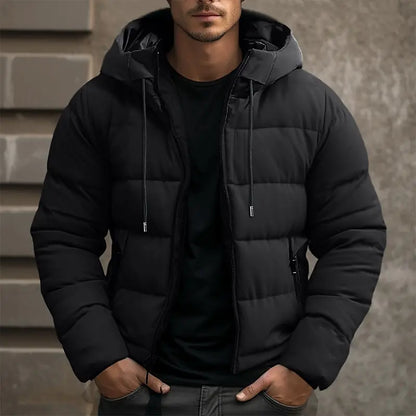 Dante Quilted Puffer Jacket – Modern Warmth in Deep Navy | Gionetto