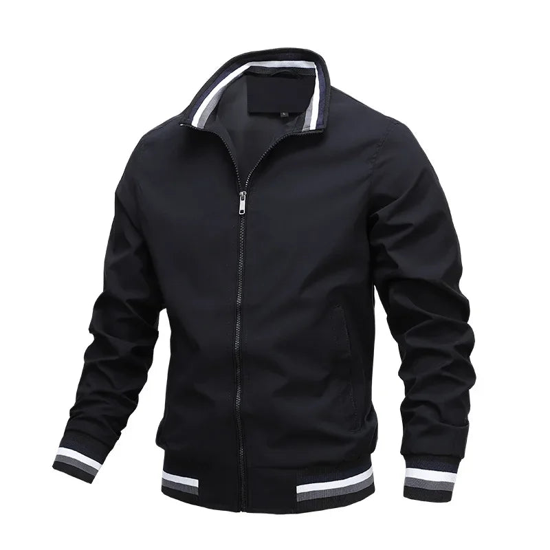 Gionetto | Marco Lightweight Bomber Jacket – For a sleek and versatile casual look