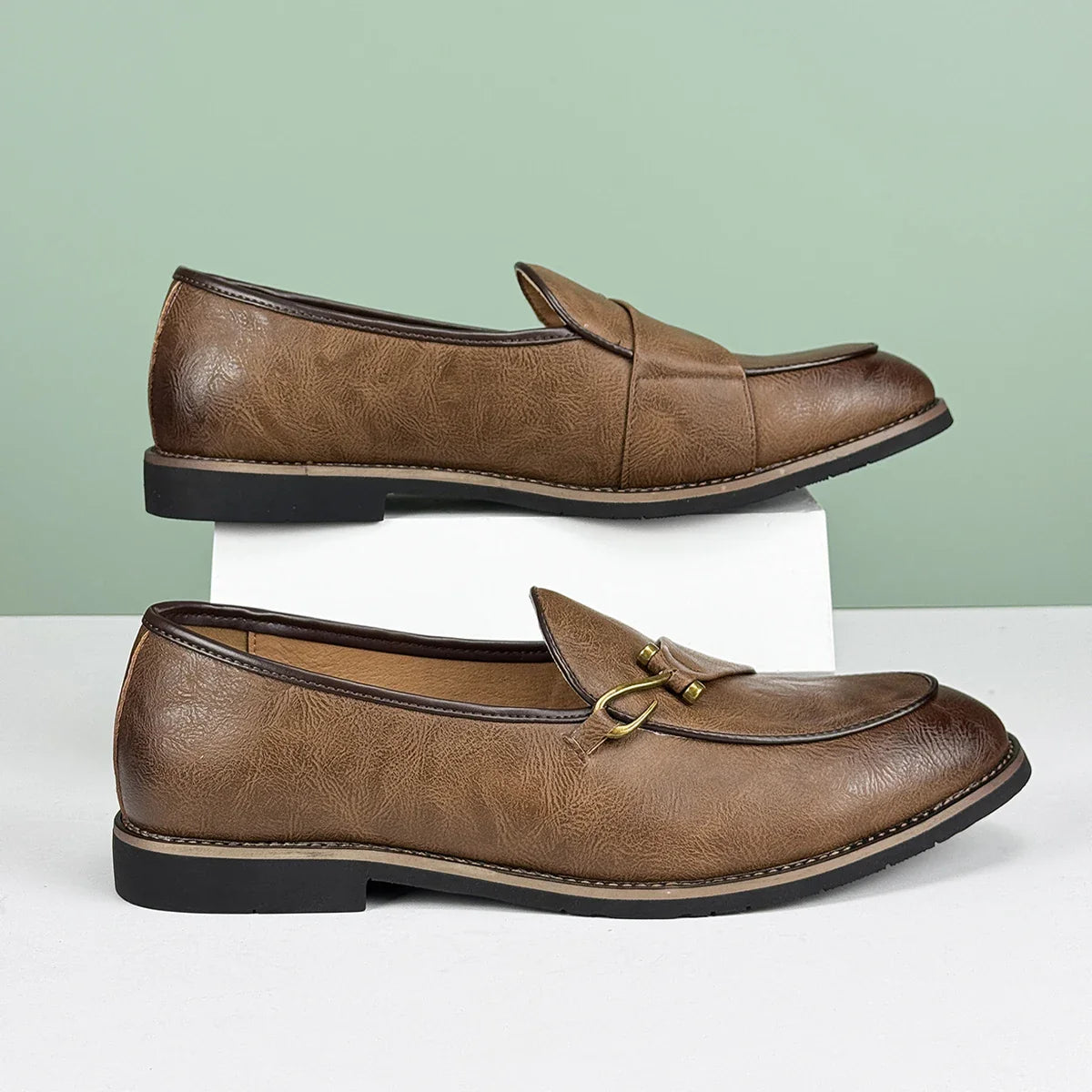 Gionetto | Leonardo Leather Loafers – For refined elegance and timeless sophistication