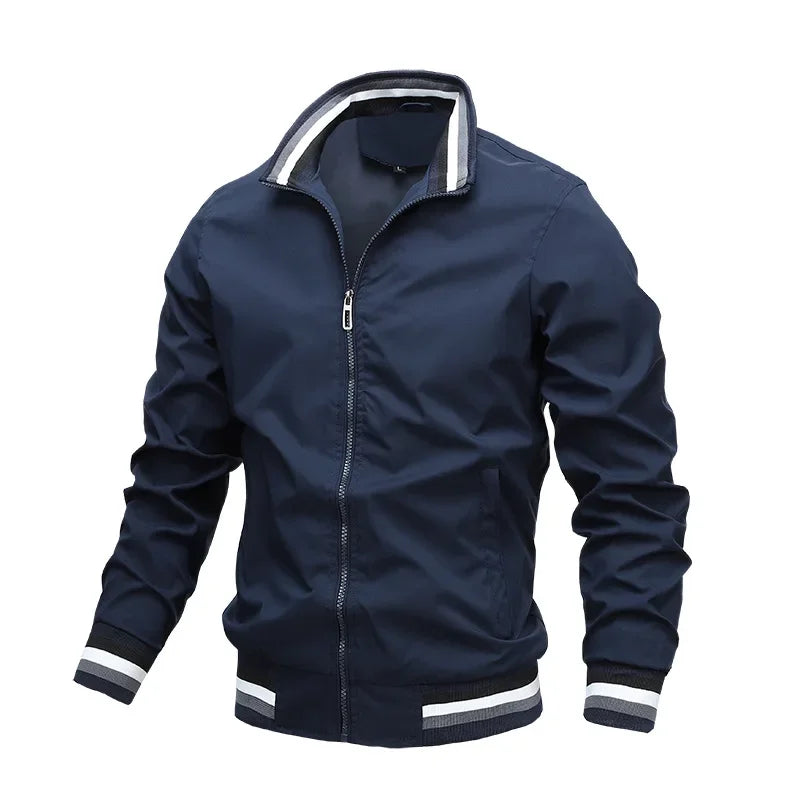 Gionetto | Marco Lightweight Bomber Jacket – For a sleek and versatile casual look