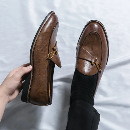 Gionetto | Leonardo Leather Loafers – For refined elegance and timeless sophistication