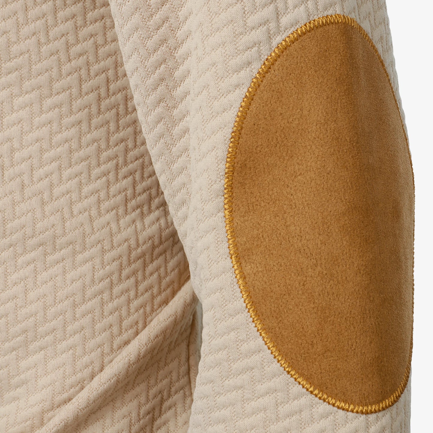 Gionetto | Men’s Premium Sweater with Elbow Patches | Timeless Elegance