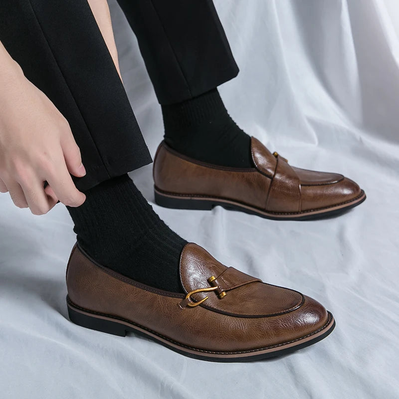 Gionetto | Leonardo Leather Loafers – For refined elegance and timeless sophistication
