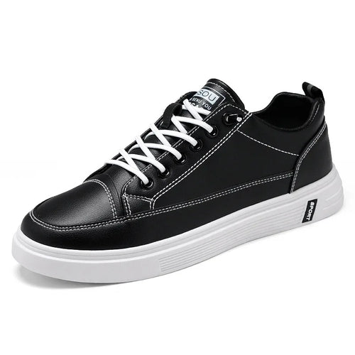 Gionetto | Marco Contrast Stitch Sneakers – For a bold and versatile casual look