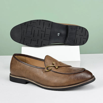 Gionetto | Leonardo Leather Loafers – For refined elegance and timeless sophistication
