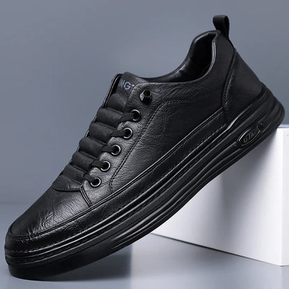 Gionetto | Matteo White Leather Sneakers – For a modern and timeless urban style