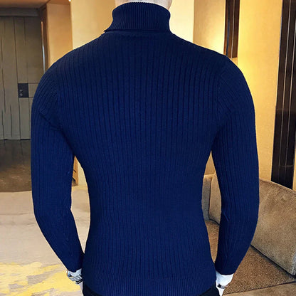 Gionetto | Matteo Ribbed Turtleneck Sweater – For timeless elegance and refined warmth